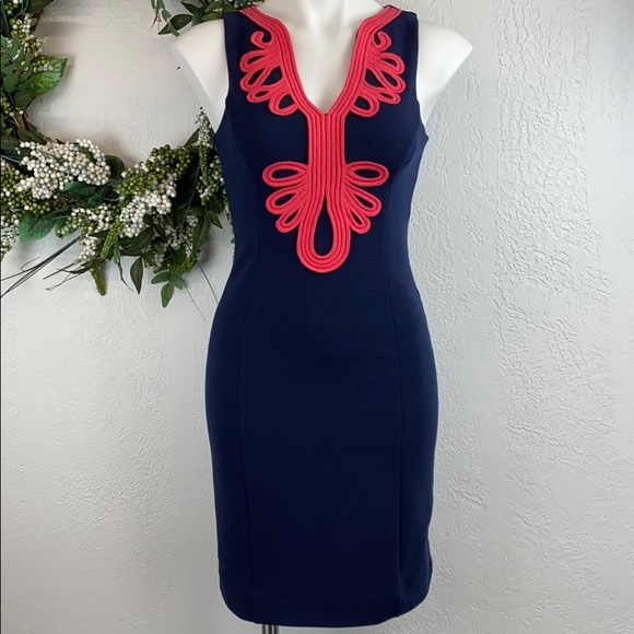 Lilly Pulitzer Dresses & Skirts - Navy Lilly Pulitzer bodycon dress